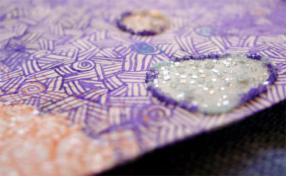 Cross the Sky, detail 2, by Amy Crook
