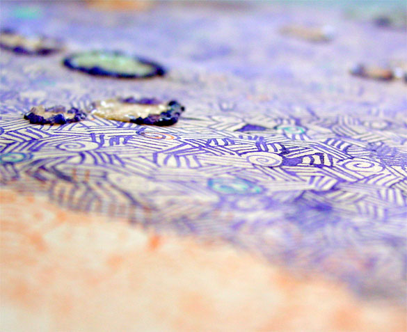 Cross the Sky, detail 3, by Amy Crook