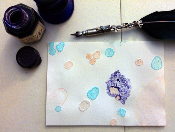 Cross the Sky, work in progress part 1, by Amy Crook