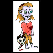 Chibi Zombie Girl