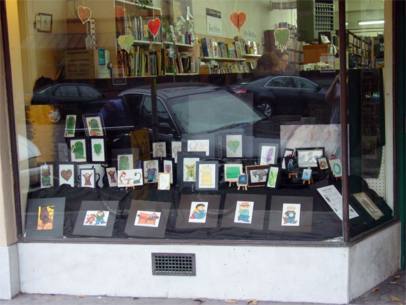 Window of Art by Amy Crook at The Book Shop