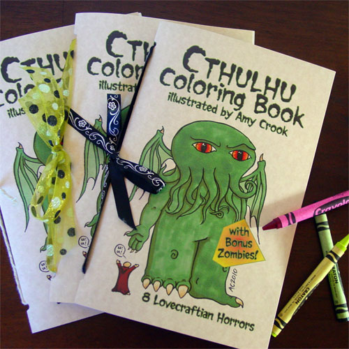 Cthulhu Coloring Book by Amy Crook