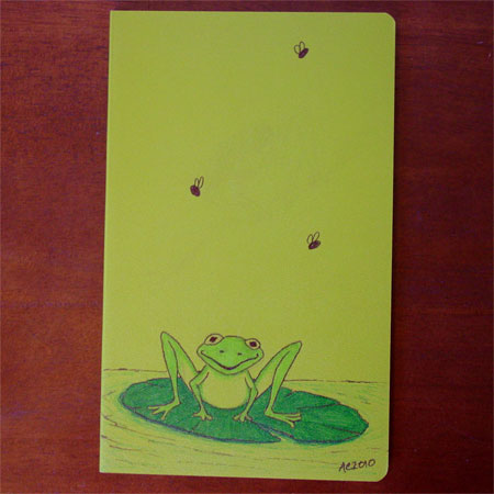 Happy Frog Volant by Amy Crook