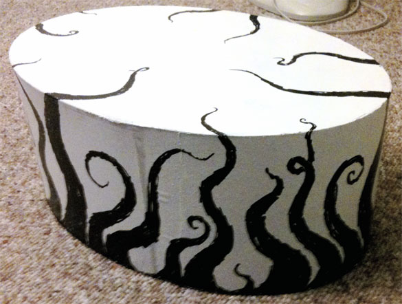 Tentacle Hatbox by Amy Crook