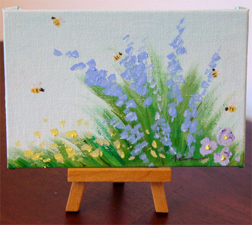 Impressionist Flowers by Amy Crook