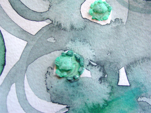 Iridescence, detail 2, by Amy Crook