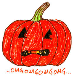 Scaredy Pumpkin by Amy Crook