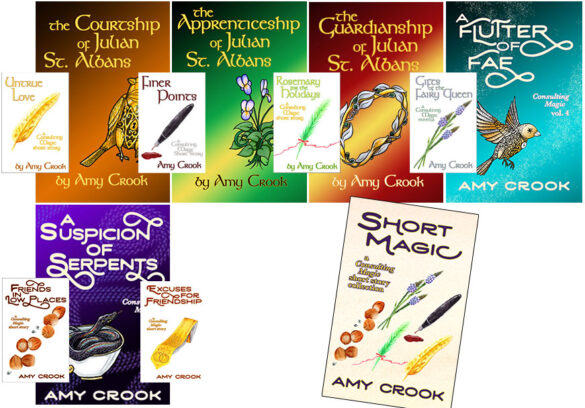 Consulting Magic series by Amy Crook